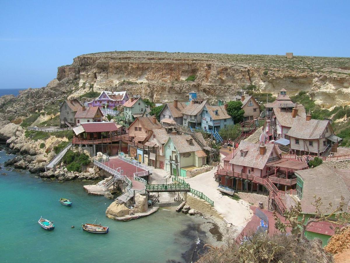 Marvelous 2 Bedroom Apartment By The Sea Qawra Buitenkant foto